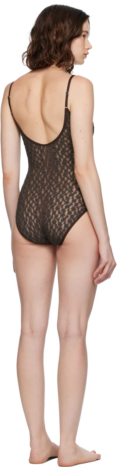 Baserange Brown Musial Bodysuit