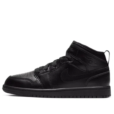 Air Jordan (ps)  1 Mid 'black'