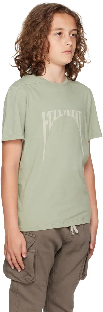 Rick Owens Kids Green Hollywood Level T-shirt