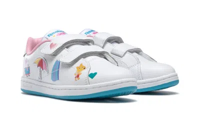Reebok (ps)  Peppa Pig X Royal Complete Cln 2.0 2v 'suzy Sheep, Candy Cat And Teddy' In White