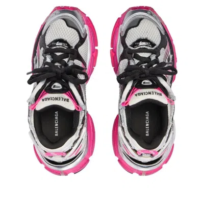 Balenciaga Grey Runner Sneakers In Multi