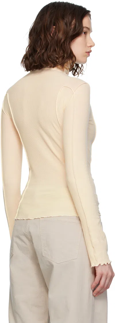 Baserange Off-white Omato Turtleneck