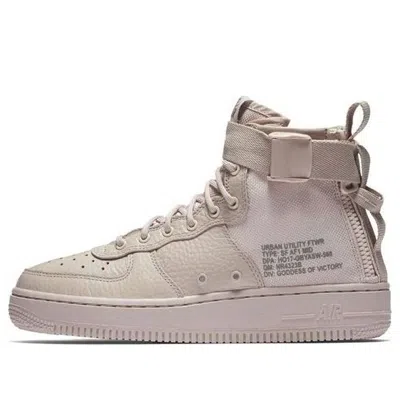 Nike (gs)  Sf  Air Force 1 Mid 'silt Red'