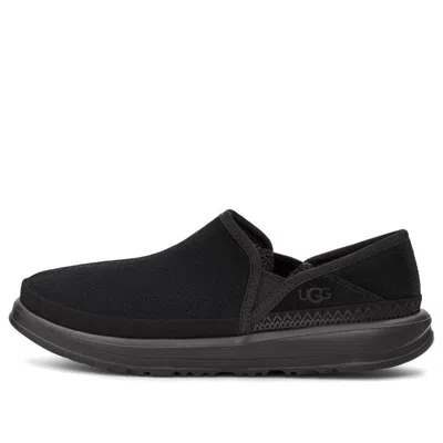 Ugg Kick It Slip-on Athleisure Casual Sports Shoe Black Fleece Lined