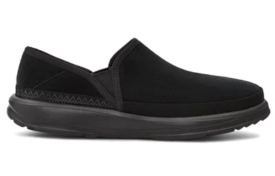 Ugg Kick It Slip-on Athleisure Casual Sports Shoe Black Fleece Lined