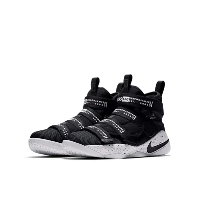 Nike (gs)  Lebron Soldier Xi 'black White'