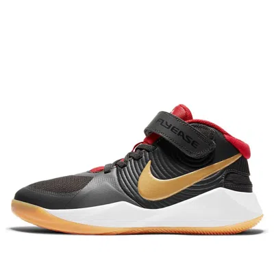 Nike (gs)  Team Hustle D 9 Flyease 'black Red Gold'