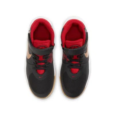 Nike (gs)  Team Hustle D 9 Flyease 'black Red Gold'