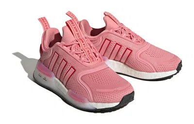 Adidas Originals (gs) Adidas Nmd_v3 'super Pop Scarlet' In Pink