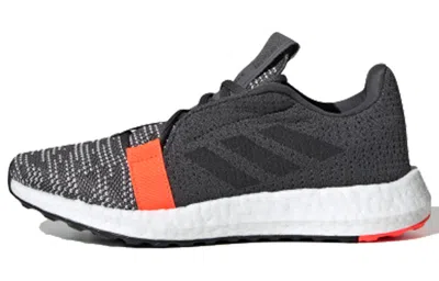 Adidas Originals (gs) Adidas Senseboost Go J 'solar Red' In Black