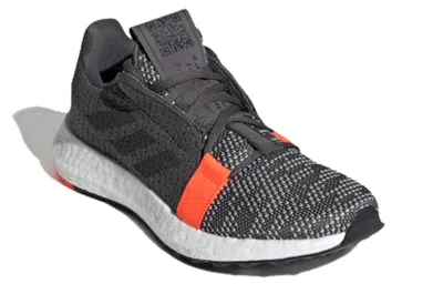 Adidas Originals (gs) Adidas Senseboost Go J 'solar Red' In Black