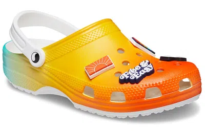 Crocs Free & Easy X Classic Clog 'sunset' In Multi