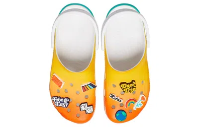 Crocs Free & Easy X Classic Clog 'sunset' In Multi