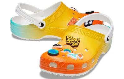 Crocs Free & Easy X Classic Clog 'sunset' In Multi
