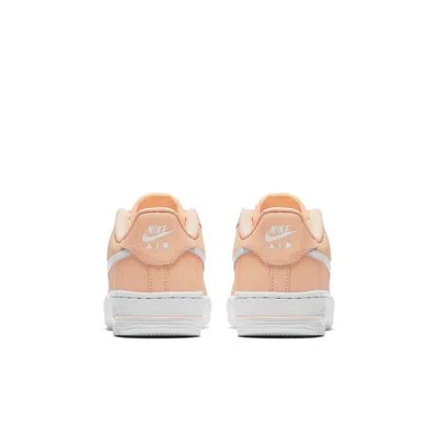 Nike (gs)  Air Force 1 Lv8 'pink Blue' In Orange