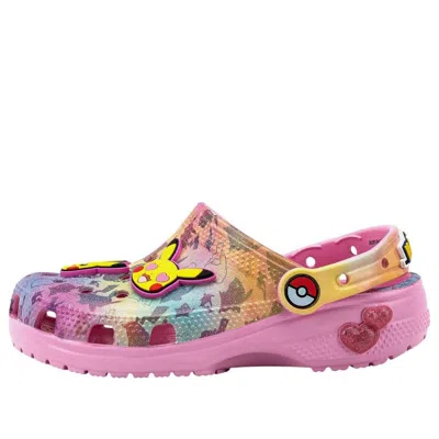 Crocs (gs)  X Pokemon Classic Clog 'pikachu Pink' In Pink