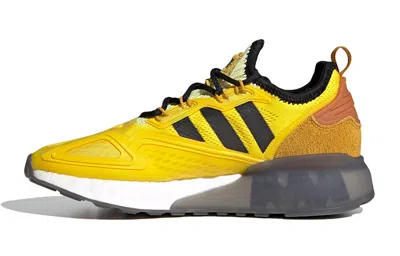 Adidas Originals (gs) Adidas Ninja X Zx 2k Boost J 'time In - Yellow Legacy Gold'