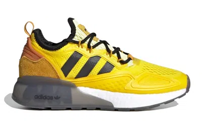 Adidas Originals (gs) Adidas Ninja X Zx 2k Boost J 'time In - Yellow Legacy Gold'