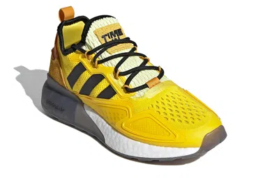 Adidas Originals (gs) Adidas Ninja X Zx 2k Boost J 'time In - Yellow Legacy Gold'