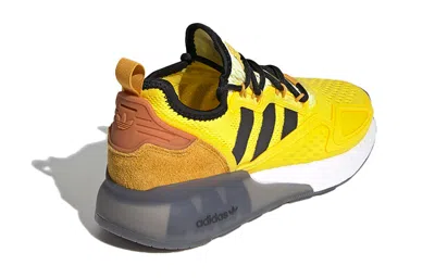 Adidas Originals (gs) Adidas Ninja X Zx 2k Boost J 'time In - Yellow Legacy Gold'
