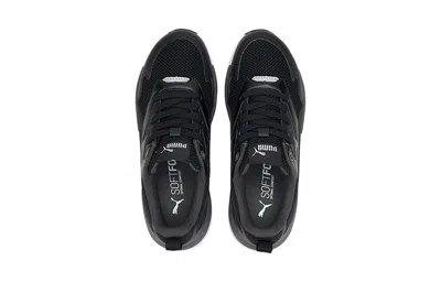 Puma (gs)  X-ray Lite Jr Low Top Running Shoes Black/grey/white