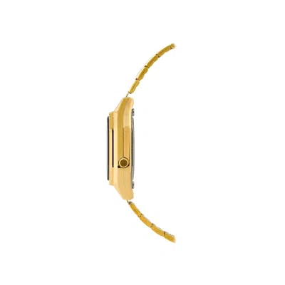 Casio Standard Vintage Dial Steel Link Band En Waterproof Unisex Mens Gold Digital