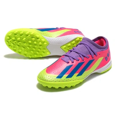 Adidas Originals (gs) Adidas X Crazyfast Son.3 Tf 'lucid Pink Lemon Bright Royal'