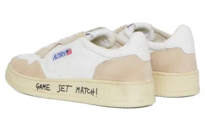 Autry Medalist Low 'game Set Match - White' In Neutral