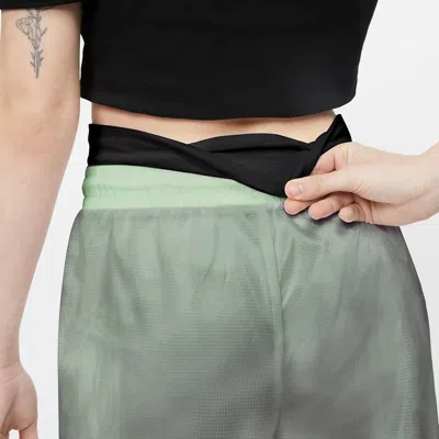 Nike (wmns)  Trendy Pants 'light Fluorescent Green Black' In Green