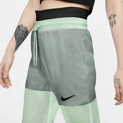 Nike (wmns)  Trendy Pants 'light Fluorescent Green Black' In Green