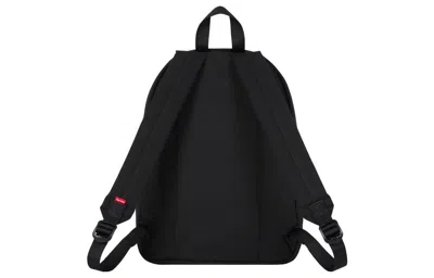 Supreme Canvas Backpack 'black White'