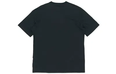Converse Men's  Classic Round Neck Sports Short Sleeve Black In Blue