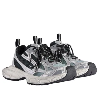 Balenciaga Men Multicolor Mesh And Rubber 3xl Gradient Sneakers In White