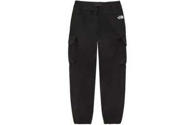 The North Face Rip Sto Checked Cargo Pants With Removable Hem In Black