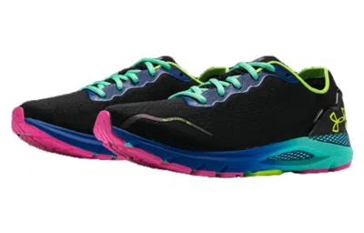 Under Armour Ua Hovr Sonic 6 Speed Overdrive Running Shoes 'black Multi' In Black