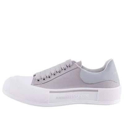 Alexander Mcqueen Panelled Low-top Trainers In Blue