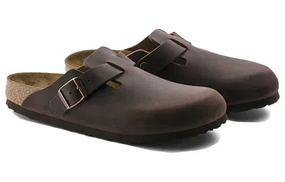 Birkenstock Boston Regular 'oiled Leather Habana'