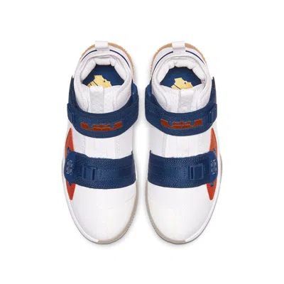 Nike (gs)  Lebron Soldier 13 La ' White Coastal Blue'