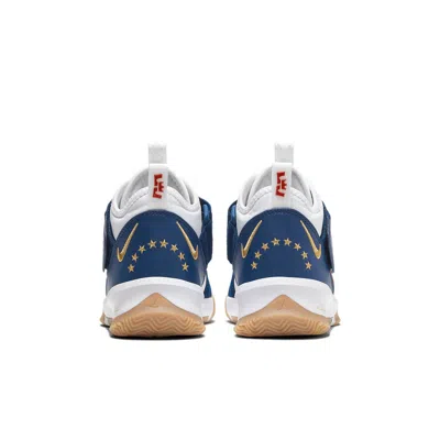 Nike (gs)  Lebron Soldier 13 La ' White Coastal Blue'
