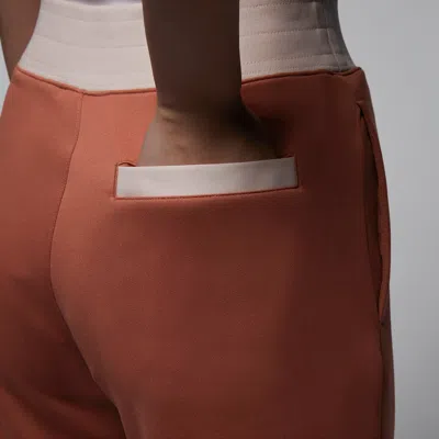 Air Jordan (wmns)  (her)itage Suit Pants 'sky J Orange' In Brown