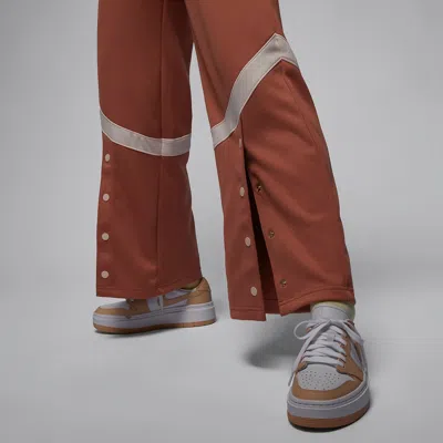 Air Jordan (wmns)  (her)itage Suit Pants 'sky J Orange' In Brown