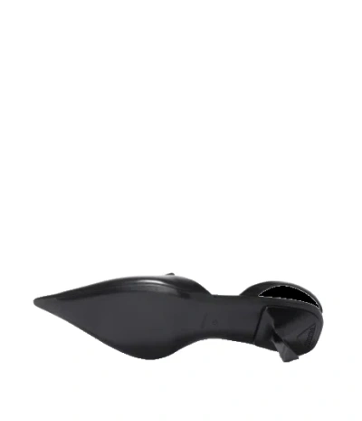 Prada (wmns)  Brushed Leather Slingback Pumps 'black'