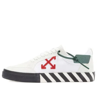 Off-white Vulcanized Low-top Sneakers In White
