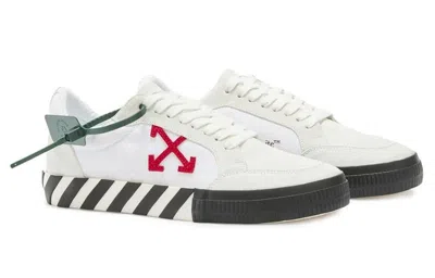 Off-white Vulcanized Low-top Sneakers In White