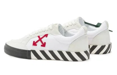 Off-white Vulcanized Low-top Sneakers In White