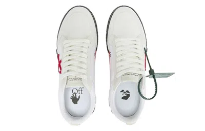 Off-white Vulcanized Low-top Sneakers In White