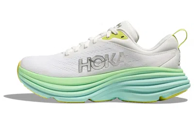 Hoka (wmns)  One One Bondi 8 D Wide 'champagne White Sea Blue' In Multi