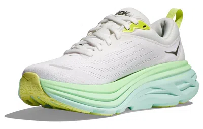 Hoka (wmns)  One One Bondi 8 D Wide 'champagne White Sea Blue' In Multi