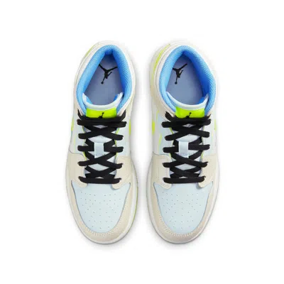 Air Jordan (gs)  1 Mid Se 'warped Swoosh'
