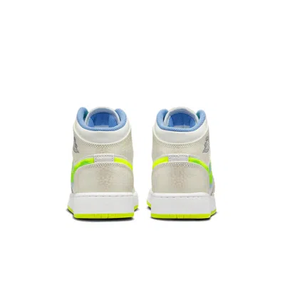 Air Jordan (gs)  1 Mid Se 'warped Swoosh'